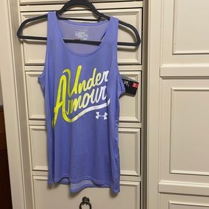 New light purple under armour tang top with tag